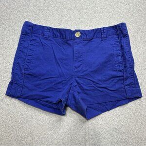 Banana Republic Shorts Womens 12 Blue Chino Martin Preppy Casual Gorpcore Ladies